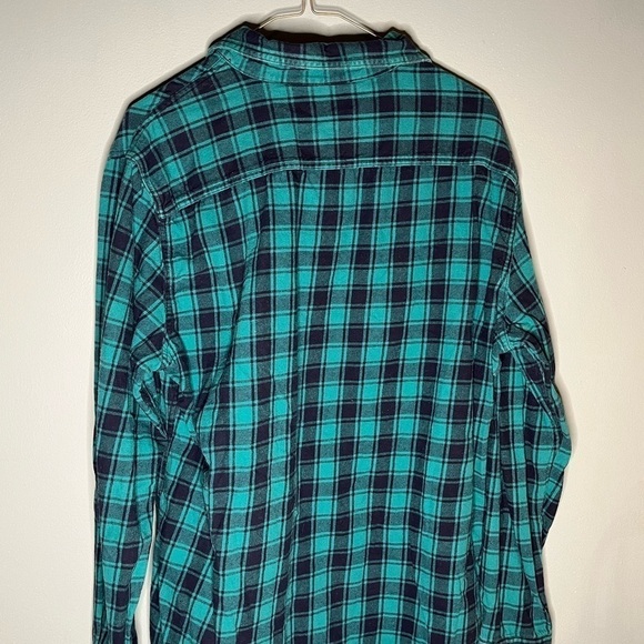 Green/blue flannel - Picture 2 of 3